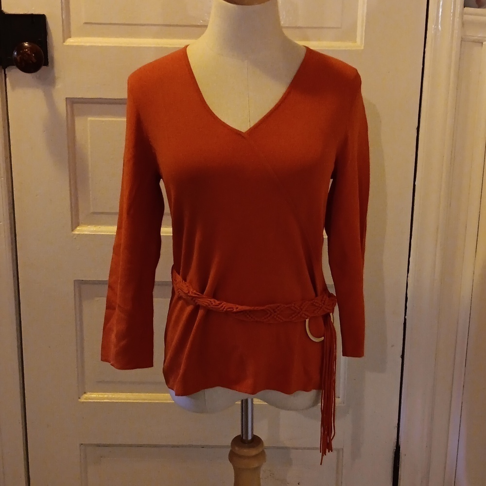 Cable& Gauge medium orange shirt